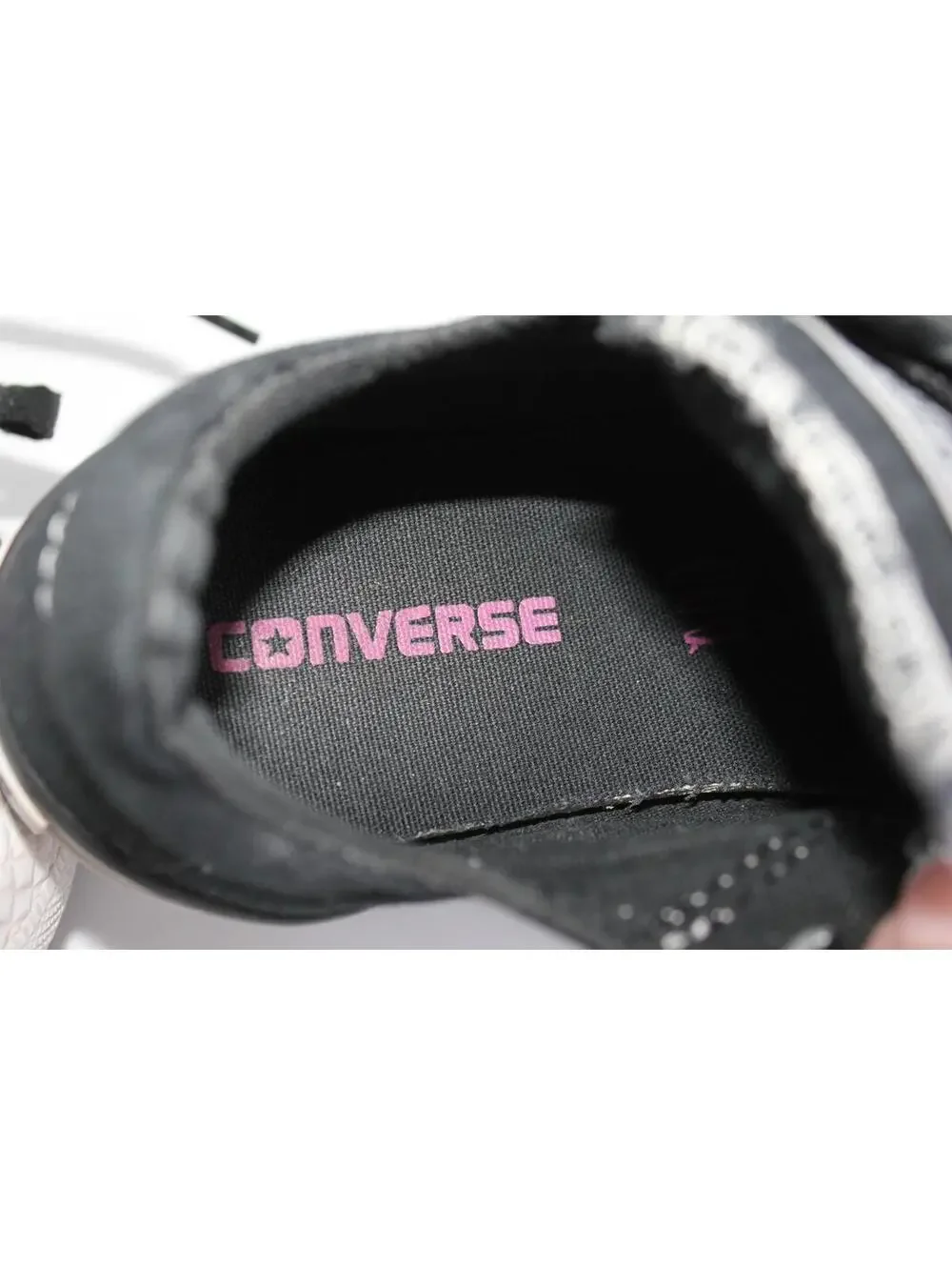 Converse Chuck Taylor Madison OX 651748F Pink Black Kids Sneakers Juniors US 13